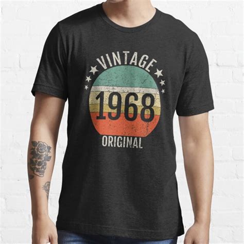 vintage 1968 t shirt|born in 1968 t shirt.